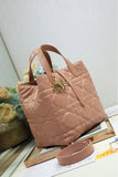 Medium-sized Toujours Vertical Handbag Dark Pink
