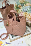 Medium-sized Toujours Vertical Handbag Dark Pink