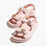 SandalsShiny Calfskin Light Pink