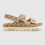 GG Women's sandal with Double G