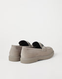 Suede penny loafers   grey
