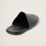 Leather slippers