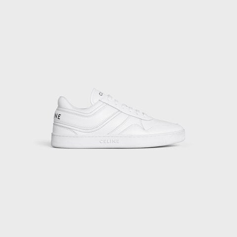 CELINE TRAINER LOW LACE-UP SNEAKER in CALFSKIN