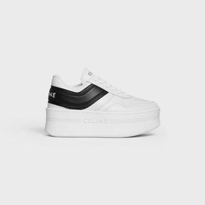 CELINE BLOCK SNEAKERS WITH WEDGE in CALFSKIN