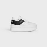 CELINE BLOCK SNEAKERS WITH WEDGE in CALFSKIN
