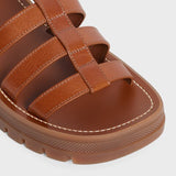 CLEA TRIOMPHE GLADIATOR SANDAL in CALFSKIN