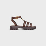 CLEA TRIOMPHE GLADIATOR SANDAL IN CALFSKIN - VEGETAL TANNING