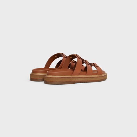 TAN TIPPI SLIDE IN CALFSKIN