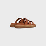 TAN TIPPI SLIDE IN CALFSKIN