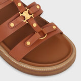 TAN TIPPI SLIDE IN CALFSKIN