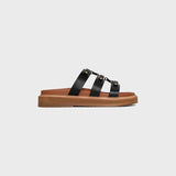 CALFSKIN SLIP-ON SLIPPERS
