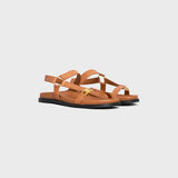 MAUD SANDAL WITH TRIOMPHE IN CALFSKIN