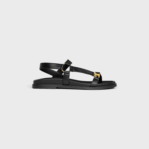 CELINE MAUD SANDAL WITH TRIOMPHE IN CALFSKIN
