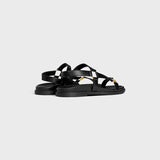 MAUD SANDAL WITH TRIOMPHE IN CALFSKIN