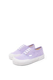 Terra Vulca lace-up sneaker in suede  Lilac