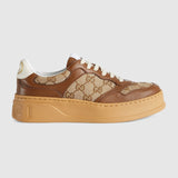 GG Male Women sneaker Beige and ebony Orignal GG canvas