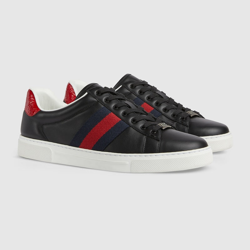 Men's Ace sneaker with black
