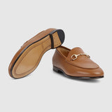 Male Women's Jordaan loafer Brown leather 786016