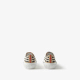 Male Female Check Sneakers