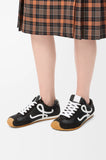 Nylon and cowhide leather Ballet Runner 2.0 Women's sneakers