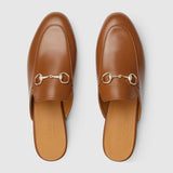 Male Women's Princetown slipper Brown leather 813864