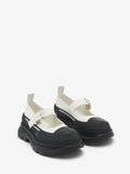 Women's Tread Slick Mary Jane in White/Black