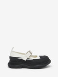 Women's Tread Slick Mary Jane in White/Black