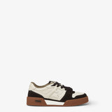 Male Female TIMELESS Fendi Match Low tops in black suede
