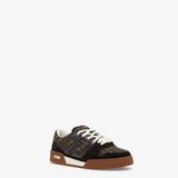 Male Female Match Canvas low-tops with black suede