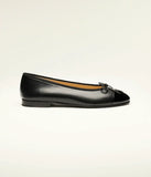 Ballet flats Lambskin & Patent Calfskin  Black