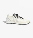 CHAENL Sneakers Calfskin & Suede Calfskin  White & Black
