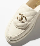 Moccasins   Lambskin  Ivory
