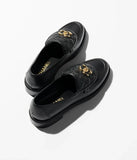 Moccasins   Lambskin  Black