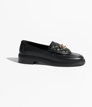 CHAENL Ballet flats Lambskin & Patent Calfskin  Black