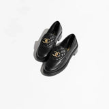 Moccasins   Lambskin  Black