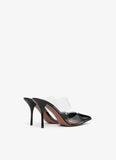 LE COEUR MULES IN PATENT CALFSKIN
