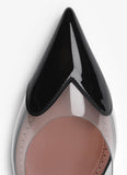 LE COEUR SLINGBACKS IN PATENT CALFSKIN