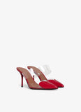 LE COEUR MULES IN PATENT CALFSKIN