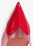 LE COEUR SLINGBACKS IN PATENT LAMBSKIN RED