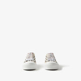 Male Female Check Sneakers