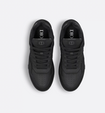 B27 Uptown Low-Top Sneaker Black Grained Calfskin