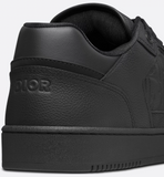 B27 Uptown Low-Top Sneaker Black Grained Calfskin