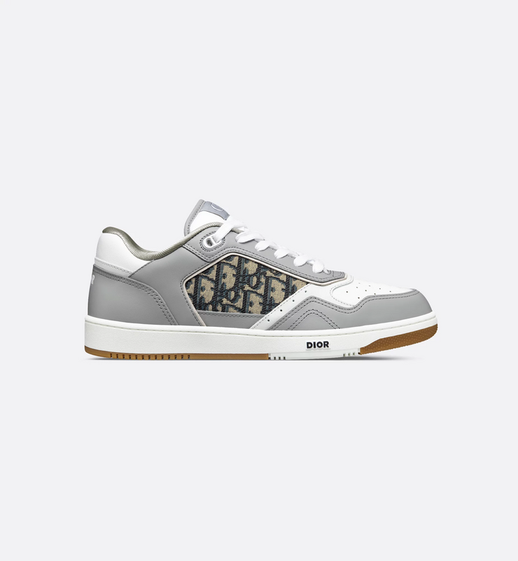 B27 Uptown Low-Top Sneaker Beige and Black Oblique 3SN272ZIR_H165