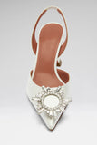 Begum Sling 70 White Satin