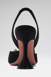 Begum Sling Black Satin