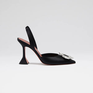 Begum Sling Black Satin