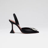 Begum Sling Black Satin