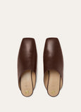 Powder Brown Alba Flat Mule