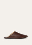 Powder Brown Alba Flat Mule
