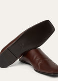 Powder Brown Alba Flat Mule